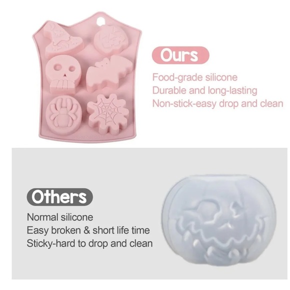 Set of 3 Halloween silicone molds - Picture 5 of 5